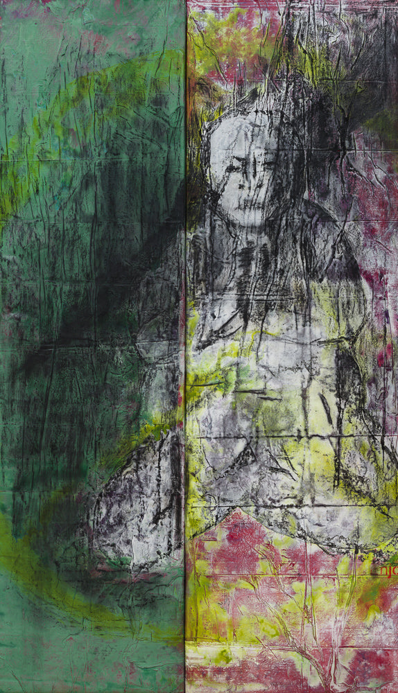 Buddha njo series Diptych (26